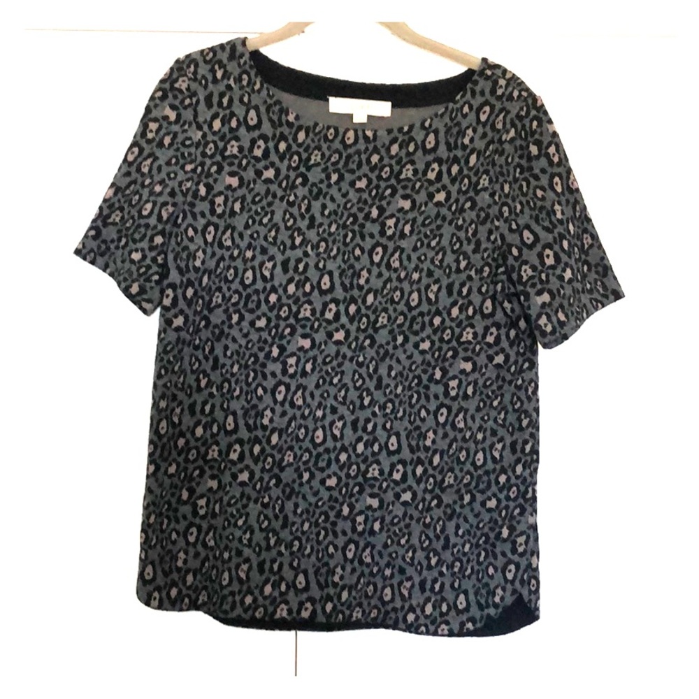 Loft Leopard Print Top